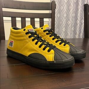 Vision Street Wear Suede Hi VSW Shoes Sneakers Skateboard BMX Mustard Men’s 12
